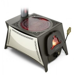 Отопительно-варочная печь TMF Селенга стеклокерамика